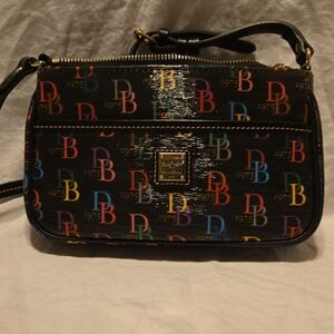 Dooney & Bourke Multicolor Logo Crossbody Bag